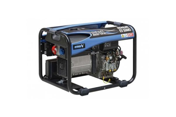 Дизельный генератор KOHLER-SDMO Diesel 6500 TA XL C5 5.2 кВт, 380/220 В 101150804