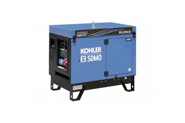 Дизельный генератор KOHLER-SDMO Diesel 6500 TA Silence C5 5.2 кВт, 380/220 В 101150805