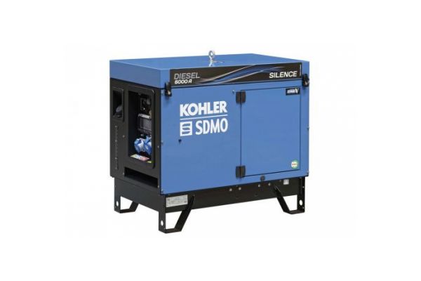 Дизельный генератор KOHLER-SDMO Diesel 6000 A XL C5 4.9 кВт, 220 В 101150798