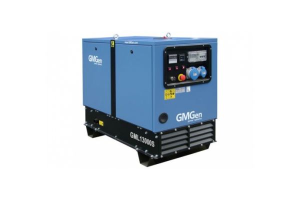 Дизель генератор GMGen Power Systems GML13000S 9.6 кВт, 220 В в шумозащитном кожухе 501818