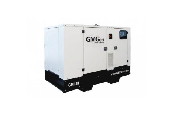 Дизельный генератор GMGen Power Systems GMJ88 64 кВт, 380/220 В в шумозащитном кожухе 502568