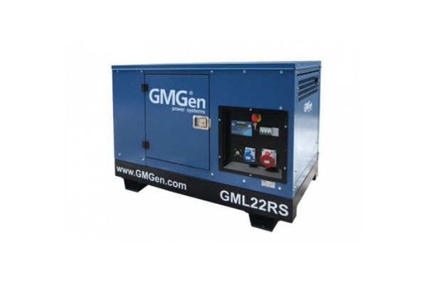 Дизель генератор GMGen Power Systems GML22RS 17 кВт, 380/220 В в шумозащитном кожухе 501869