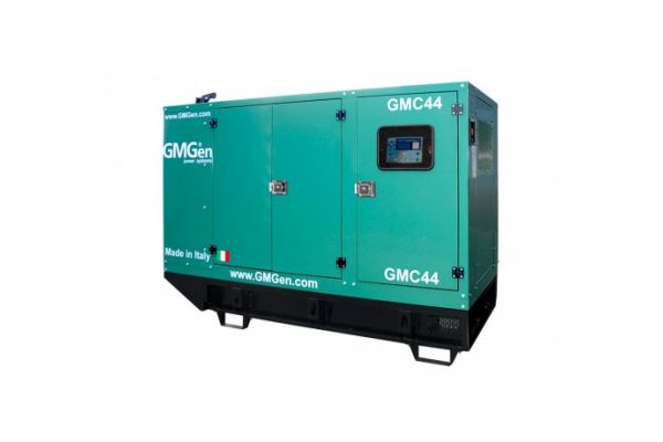 Дизель генератор GMGen Power Systems GMC44 32 кВт, 380/220 В в шумозащитном кожухе 502609