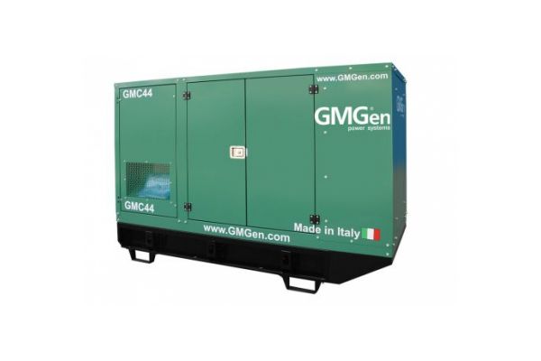 Дизель генератор GMGen Power Systems GMC44 32 кВт, 380/220 В в шумозащитном кожухе 502609