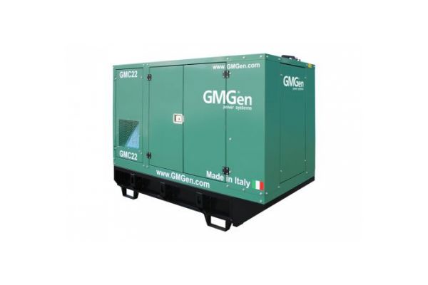 Дизель генератор GMGen Power Systems GMC22 16 кВт, 380/220 В в шумозащитном кожухе 101114980