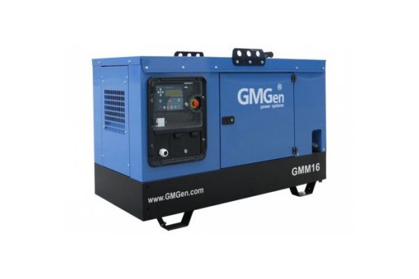 Дизель генератор GMGen Power Systems GMM16 12 кВт, 380/220 В в шумозащитном кожухе 502582