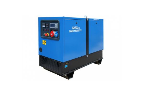 Бензиновый генератор GMGen Power Systems GMH15000TS 9.6 кВт, 380/220 В в шумозащитном кожухе 503116