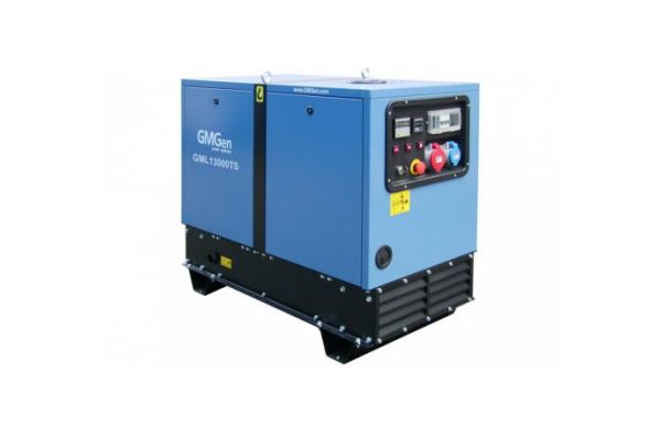 Дизель генератор GMGen Power Systems GML13000TS 9.6 кВт, 380/220 В в шумозащитном кожухе 501851