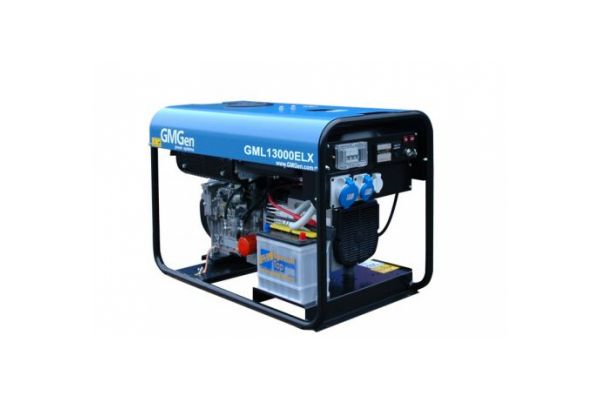 Дизель генератор GMGen Power Systems GML13000ELX 9.6 кВт, 220 В 501850