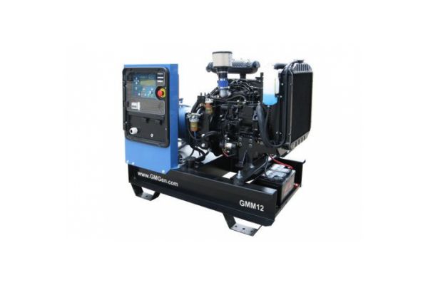 Дизель генератор GMGen Power Systems GMM12 8.4 кВт, 380/220 В 502030