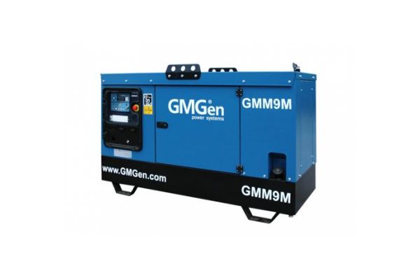 Дизель генератор GMGen Power Systems GMM9M 10 кВт, 220 В в шумозащитном кожухе 502579