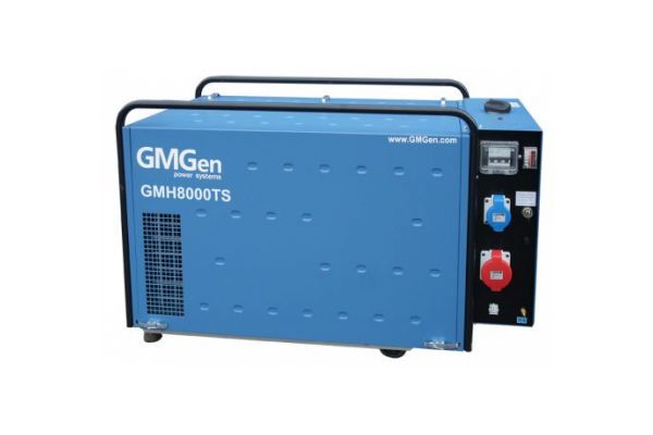 Бензиновый генератор GMGen Power Systems GMH8000TS 5.4 кВт, 380/220 В в шумозащитном кожухе 501844