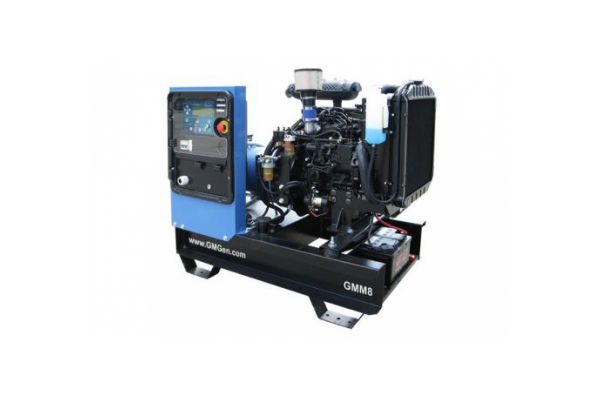 Дизель генератор GMGen Power Systems GMM8 5.6 кВт, 380/220 В 502028