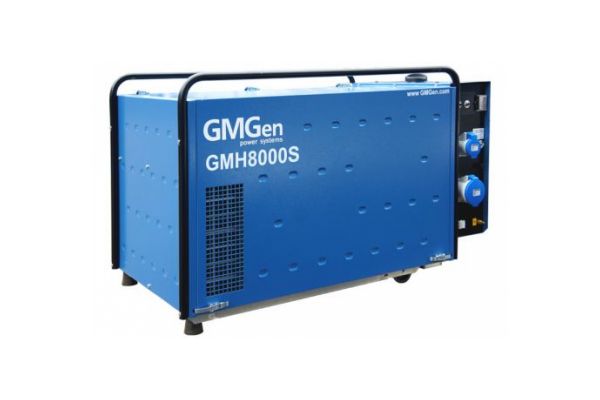 Бензиновый генератор GMGen Power Systems GMH8000S 5.2 кВт, 220 В в шумозащитном кожухе 526966
