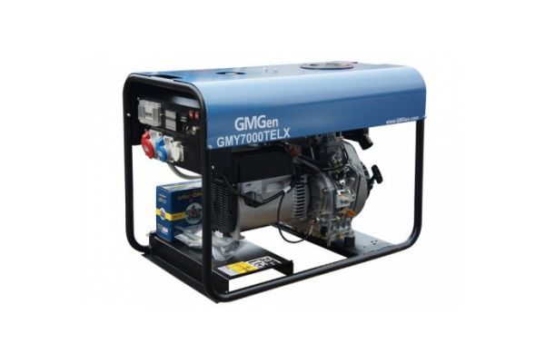 Дизель генератор GMGen Power Systems GMY7000TELX 4.6 кВт, 380/220 В 501861