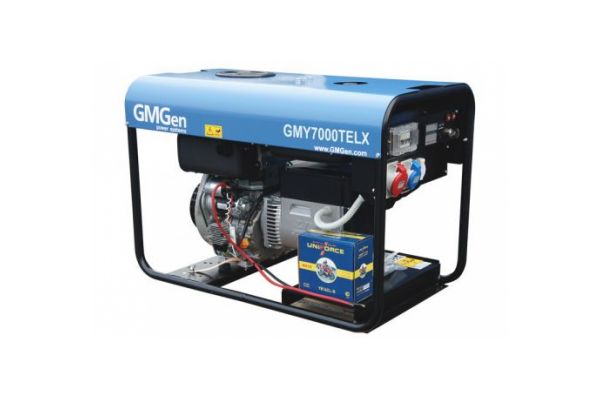 Дизель генератор GMGen Power Systems GMY7000TELX 4.6 кВт, 380/220 В 501861