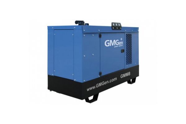 Дизель генератор GMGen Power Systems GMM8 5.6 кВт, 380/220 В в шумозащитном кожухе 502578