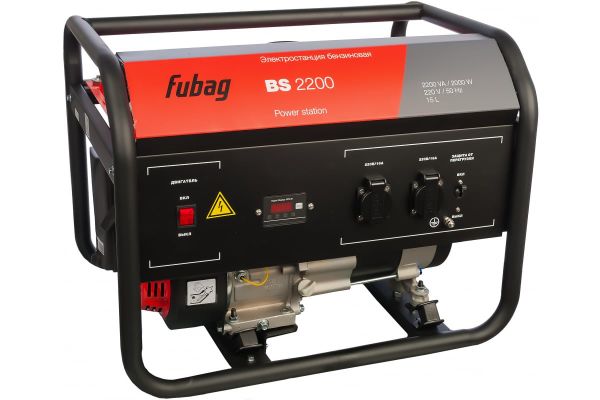 Бензиновый электрогенератор Fubag BS 2200