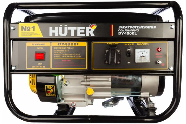 Бензиновый генератор Huter DY4000L