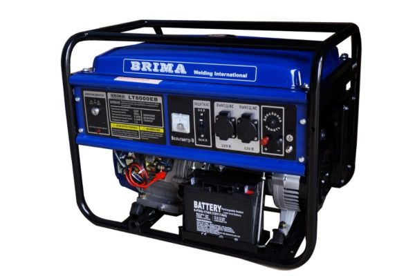 Бензиновый генератор BRIMA LT 8000 EB