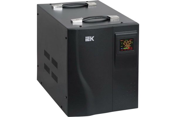 Стабилизатор напряжения IEK HOME СНР 1/220 8кВА переносной ИЭК IVS20-1-08000