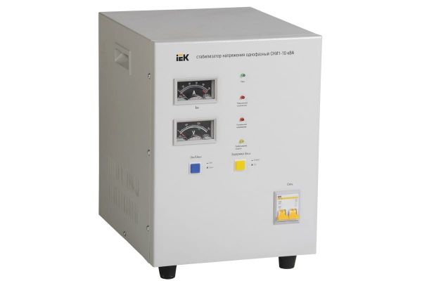 Стабилизатор напряжения IEK СНИ 1/220 10.0кВА ИЭК IVS10-1-10000