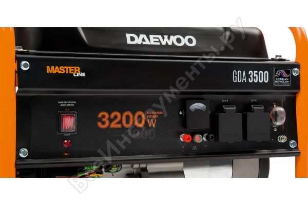 Бензиновый генератор DAEWOO GDA 3500