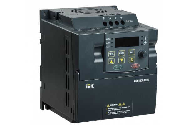 Преобразователь частоты IEK CONTROL-A310 220В, 1Ф 2,2kW 10A CNT-A310U13V022TEZ