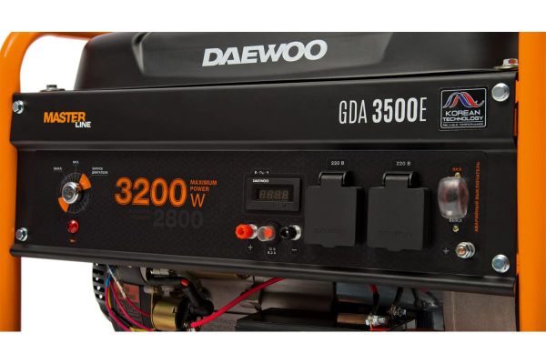 Бензиновый генератор DAEWOO GDA 3500E