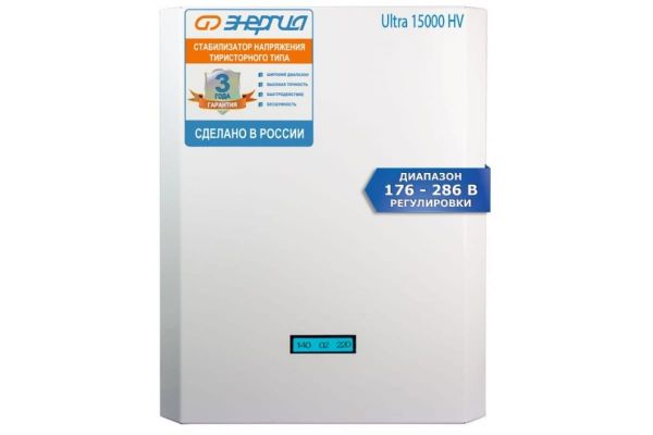 Cтабилизатор Энергия 15 000 ВА серии Ultra HV Е0101-0135