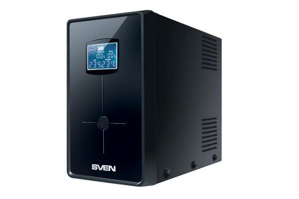 Источник бесперебойного питания SVEN Pro + 1500 (LCD, USB) SV-00692