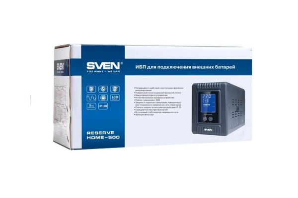 Источник бесперебойного питания SVEN Reserve Home-500 SV-012052