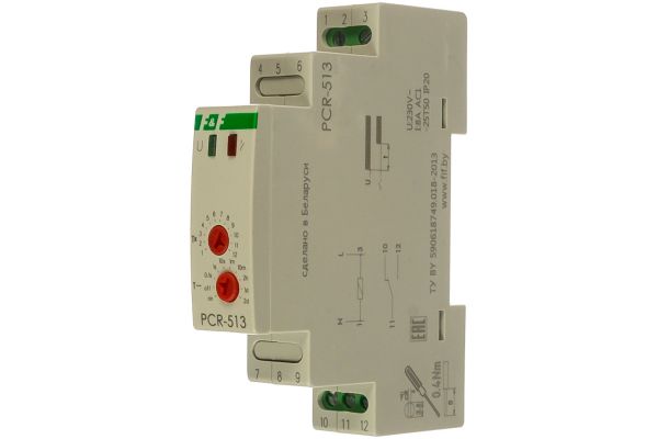 Реле времени F&F PCR-513 EA02.001.003