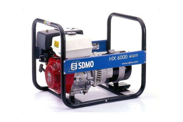 Генератор бензиновый SDMO HX 6000 C (HX 6000 S)