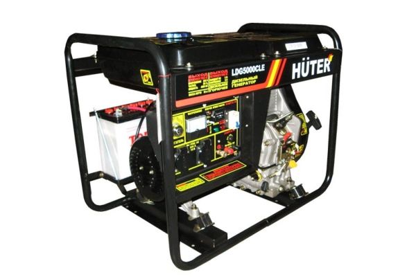 Дизельный генератор Huter LDG5000CLE