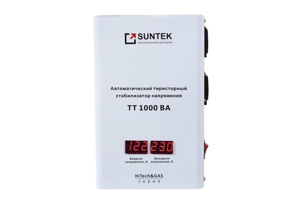 Тиристорный стабилизатор напряжения 120-280В SUNTEK TT-1000