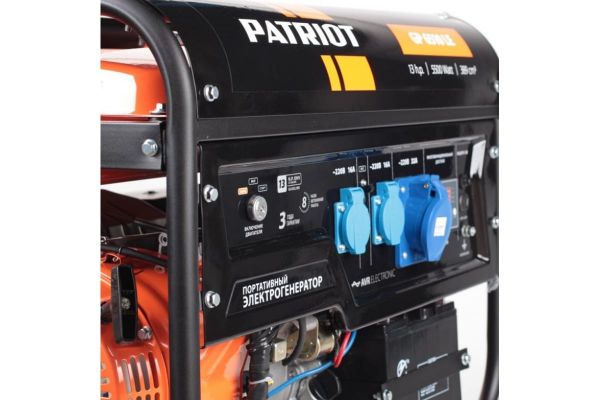 Бензиновый генератор PATRIOT GP 6510LE 474101570