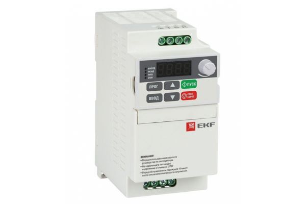 Преобразователь частоты EKF 1,5кВт 3х400В VECTOR-75 compact Basic SQVT75c-1R5-3B