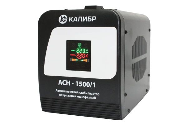 Стабилизатор напряжения Калибр АСН-1500/1 00000060749