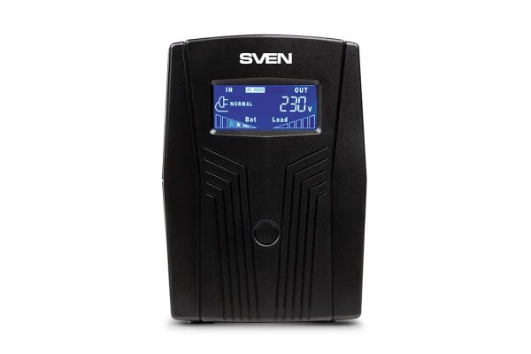 Источник бесперебойного питания SVEN Pro 650 LCD, USB SV-013844