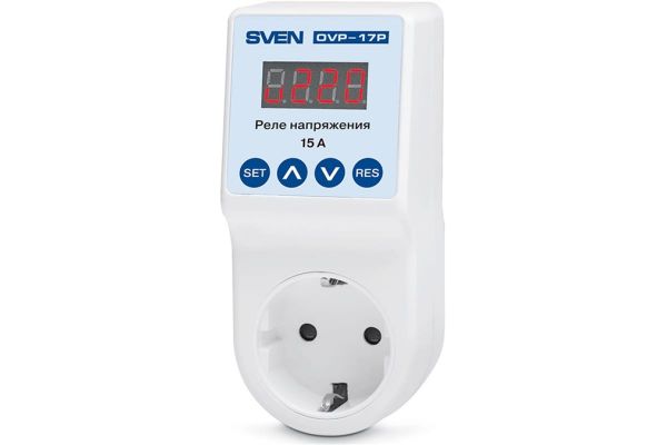 Реле напряжения SVEN OVP-17P SV-012489