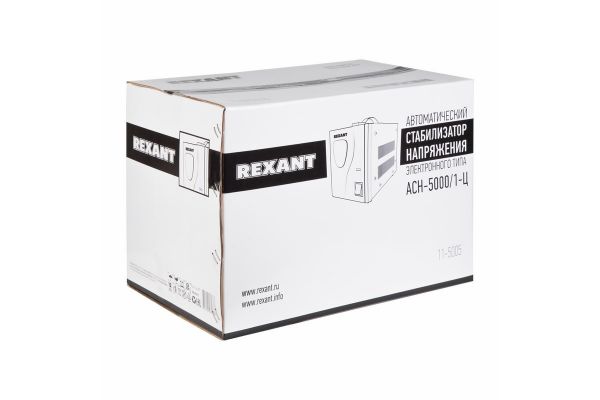 Стабилизатор напряжения REXANT, AСН-5 000/1-Ц 11-5005