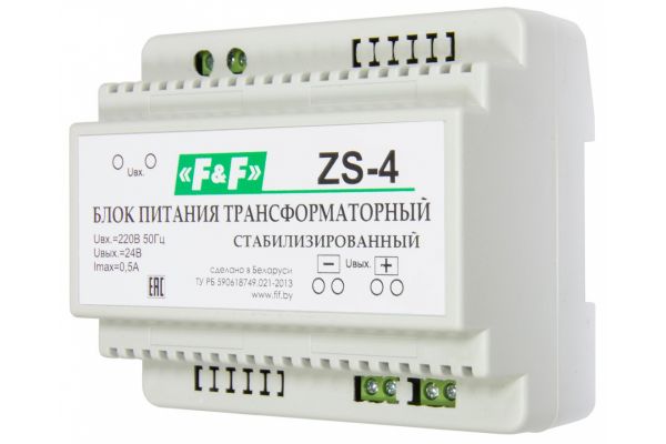 Трансформаторный блок питания F&F ZS-4 EA11.001.022