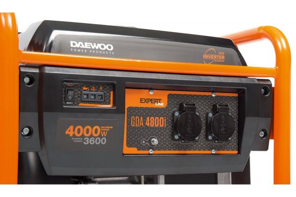 Инверторный бензиновый генератор DAEWOO GDA 4800i