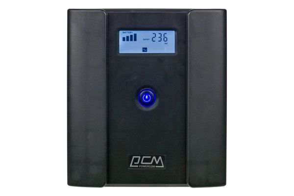 Источник бесперебойного питания Powercom ИБП RPT-2000AP LCD