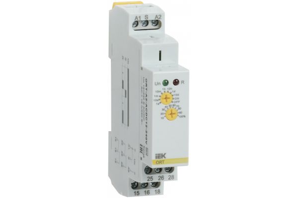 Реле задержки включения IEK ORT. 2 конт. 12-240 В AС/DC ORT-A2-ACDC12-240V