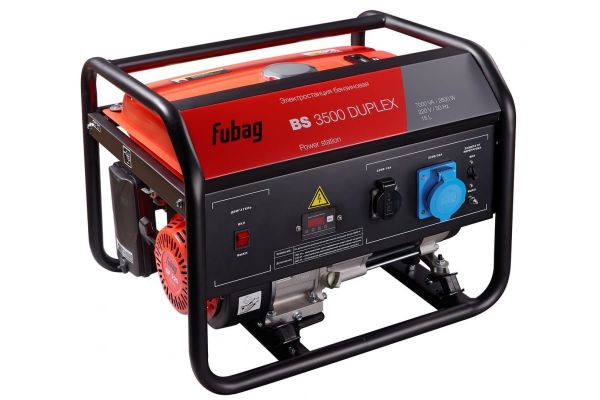 Бензиновая электростанция FUBAG BS 3500 Duplex 431249