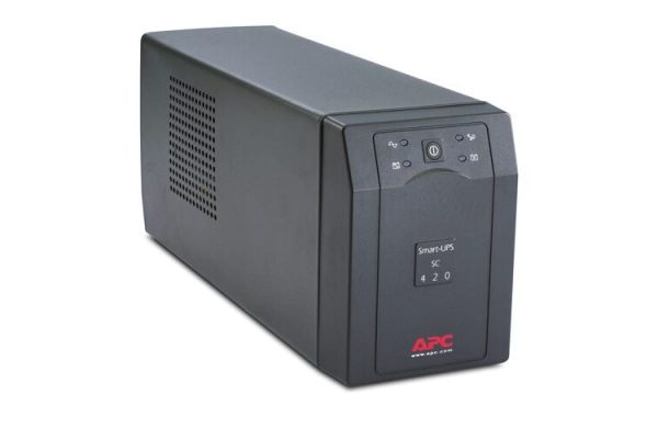 Источник бесперебойного питания APC Smart-UPS SC 420 VA DB-9 RS-232 SC420I