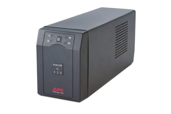 Источник бесперебойного питания APC Smart-UPS SC 420 VA DB-9 RS-232 SC420I