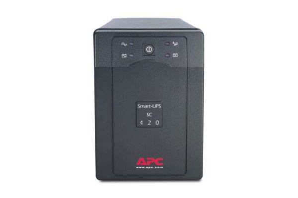 Источник бесперебойного питания APC Smart-UPS SC 420 VA DB-9 RS-232 SC420I